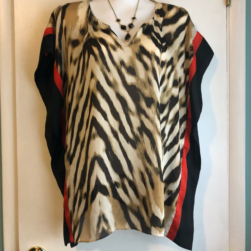 New York & Co animal print top